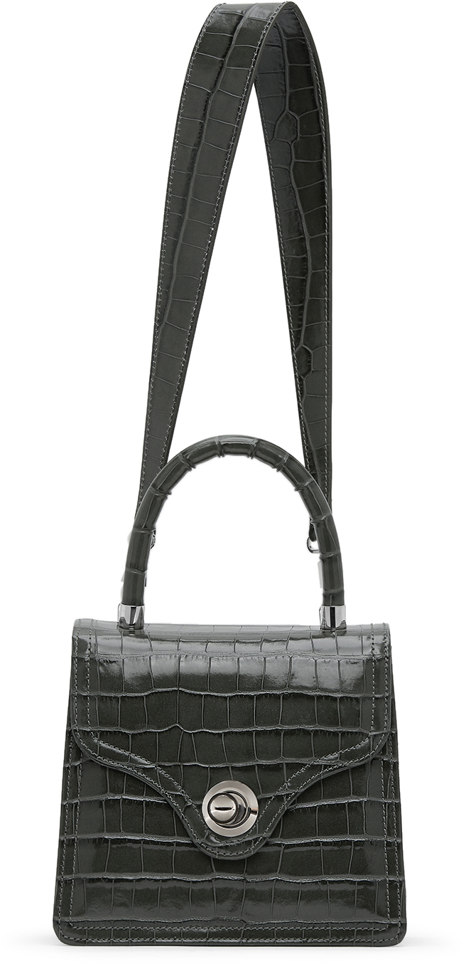 Ratio Et Motus Green Croc Lady Bag SSENSE