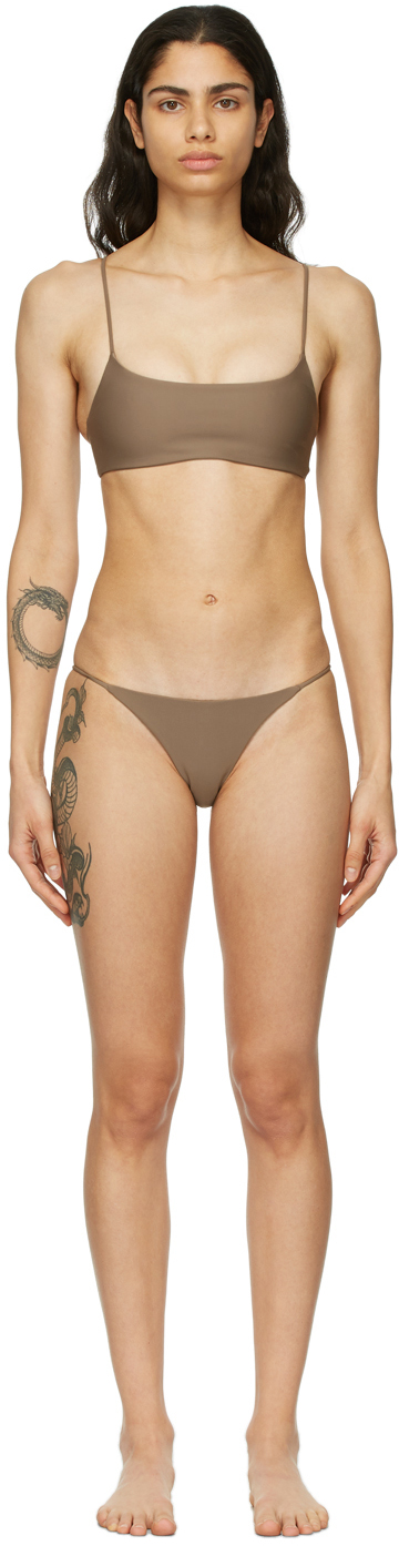 Bikini Muse Bare Minimum Brun Jade Swim En Solde