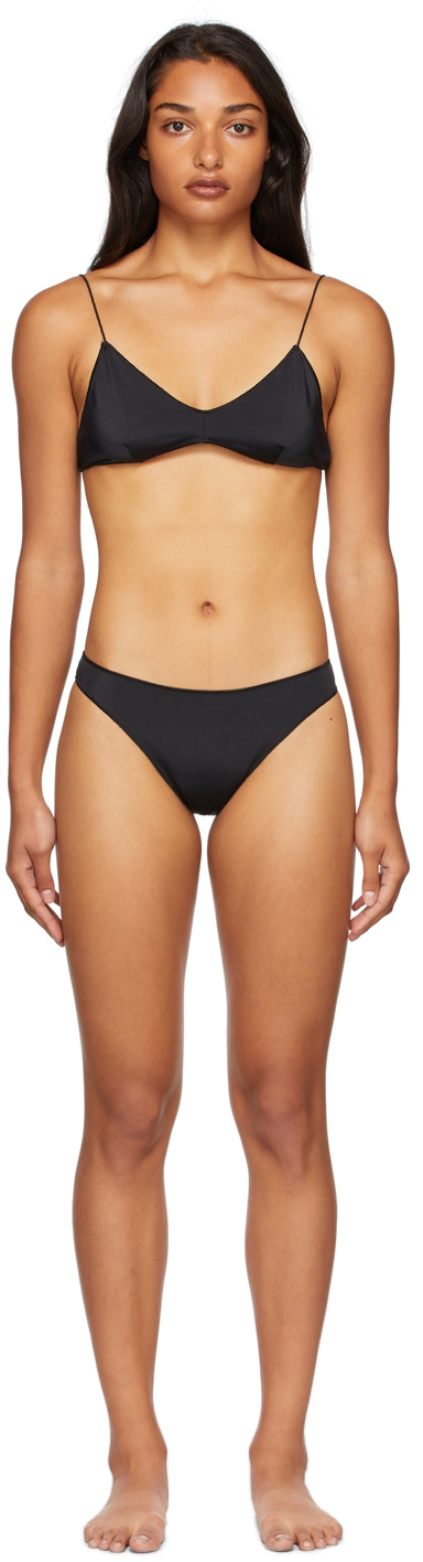 Oséree Black Eco Basic Sporty Bikini SSENSE Canada