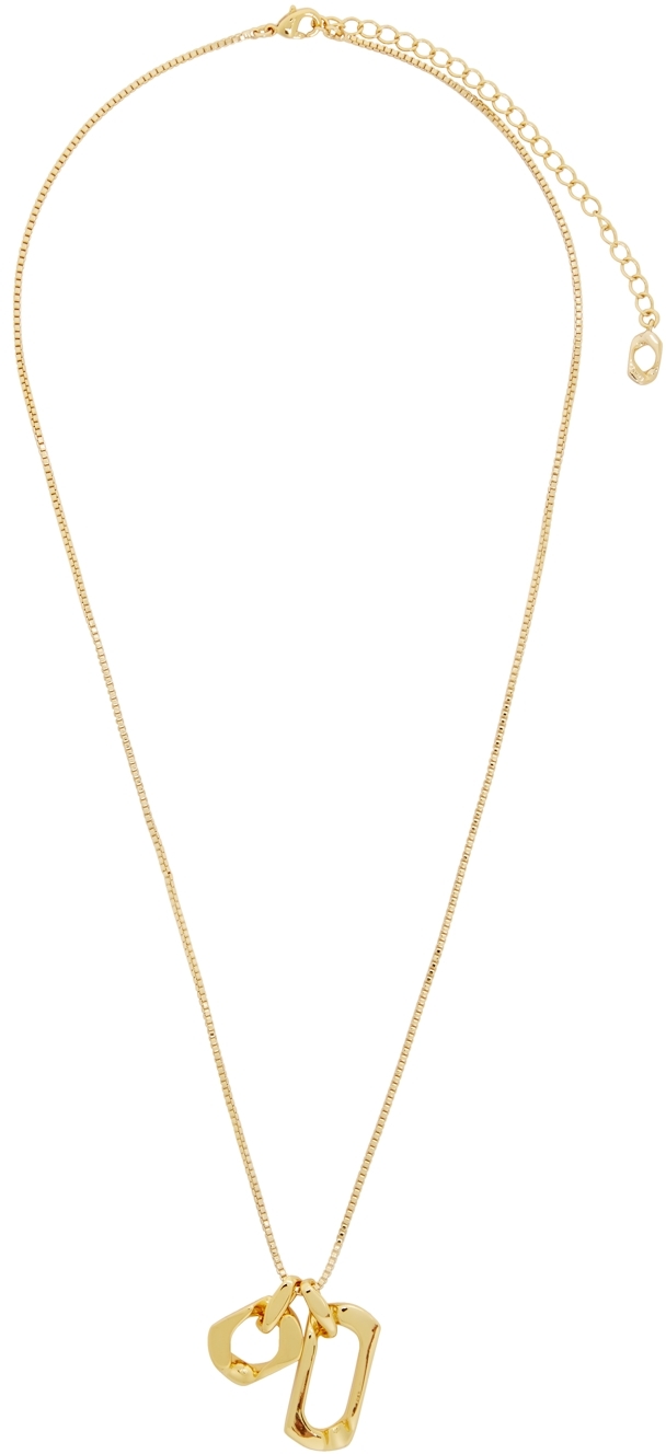 Numbering Gold 938 Necklace SSENSE