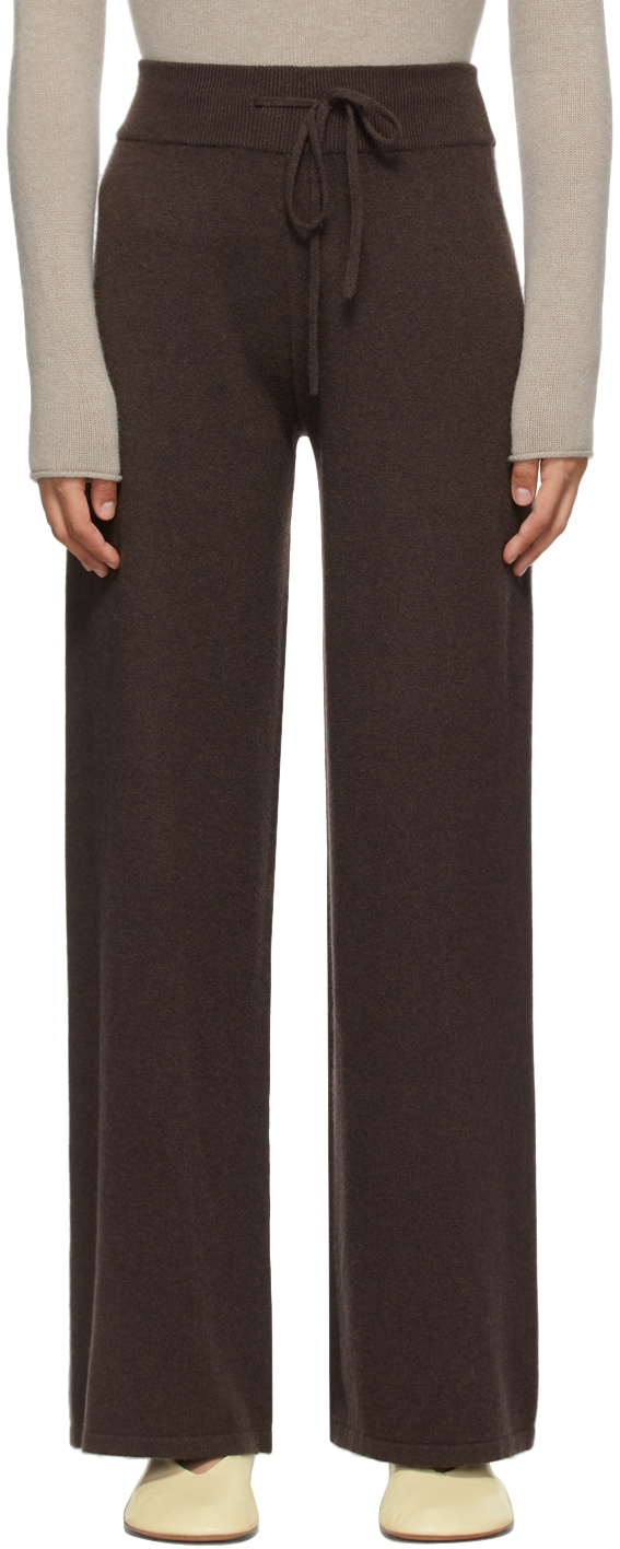 LISA YANG Brown Cashmere The Sofi Lounge Pants SSENSE