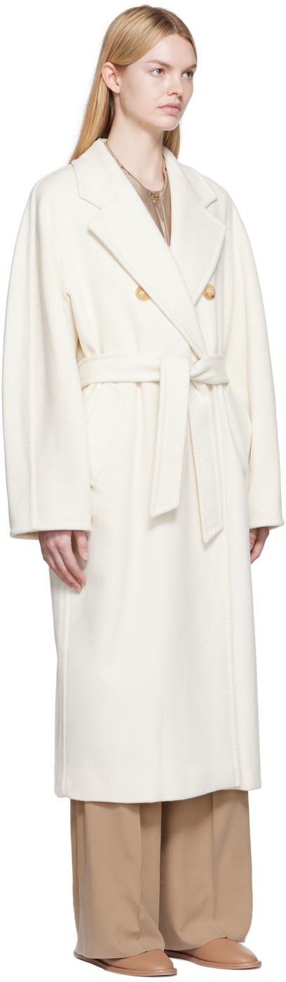 Max Mara White Madame Icon Coat Smart Closet