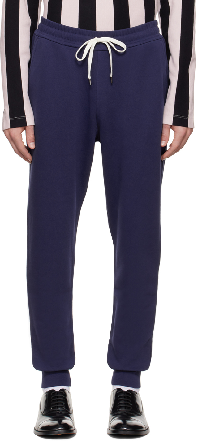 Pantalon de survêtement bleu marine Vivienne Westwood en solde