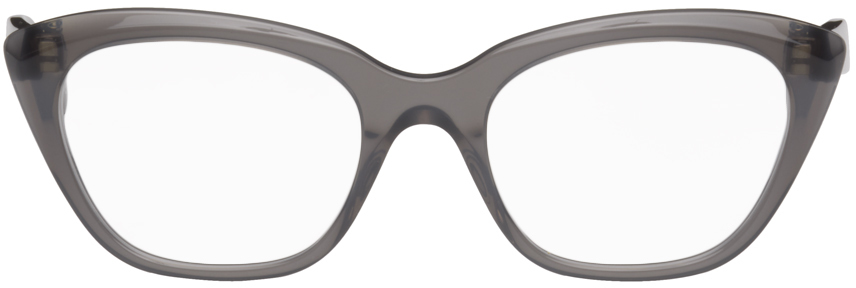 Balenciaga Gray Cat Eye Glasses Ssense