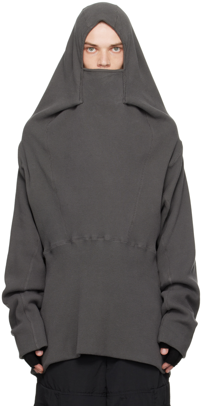 Bryan Jimen Z Pull Capuche Armstrong Gris Ssense France