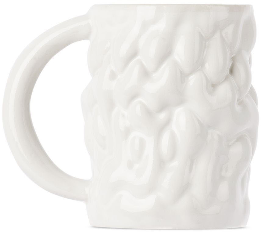 Ssense Exclusive White Bubbler Mug By Polymorf On Sale