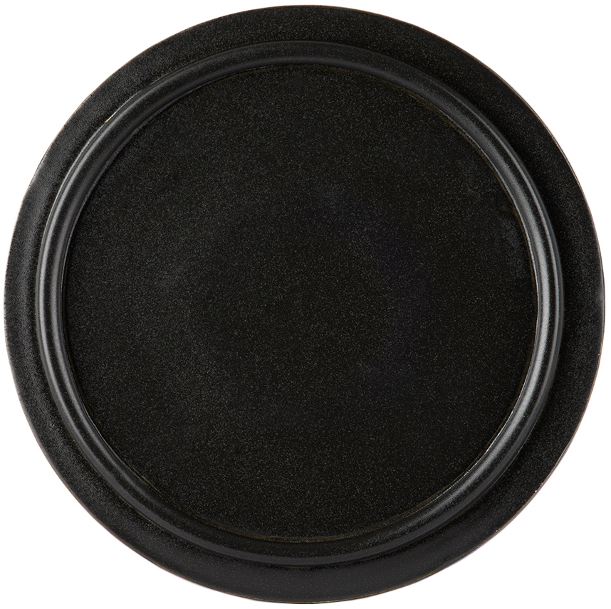 Assiette Plate Noire Exclusive Ssense France Par Lolly Lolly