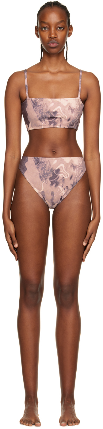 SSENSE Canada Exclusive Beige Capsule Bikini Set By ELLISS On Sale