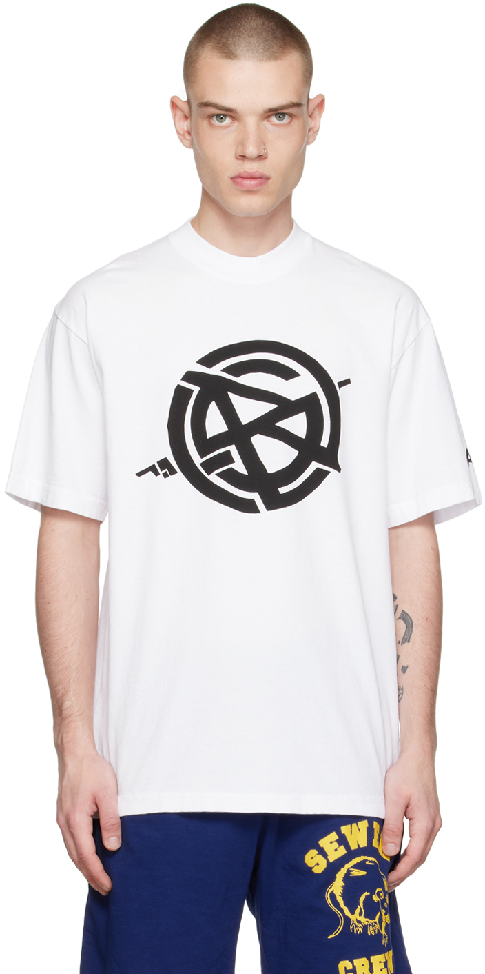 White Ra T S T Shirt By Stray Rats On Sale