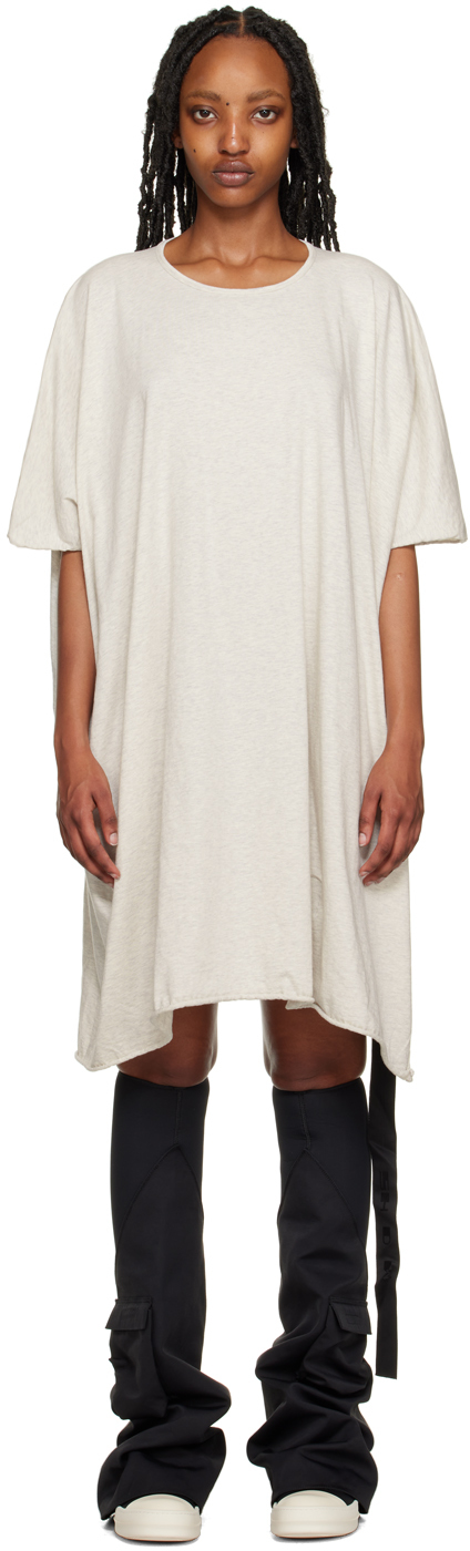 Rick Owens Drkshdw Gray Minerva T Midi Dress Ssense Canada