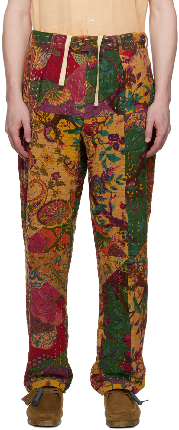 Engineered Garments Pantalon Carlyle Multicolore Ssense France