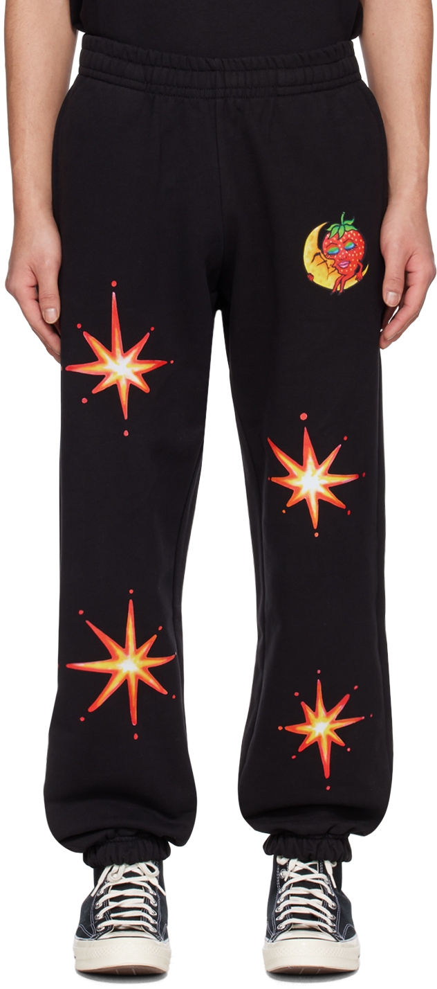 Sky High Farm Workwear Black Firework Lounge Pants SSENSE