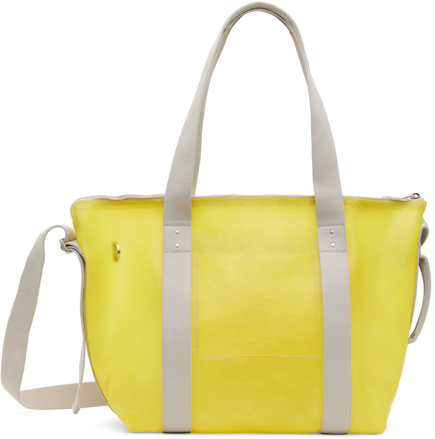 Cabas Trolley Jaune Et Gris Rick Owens En Solde