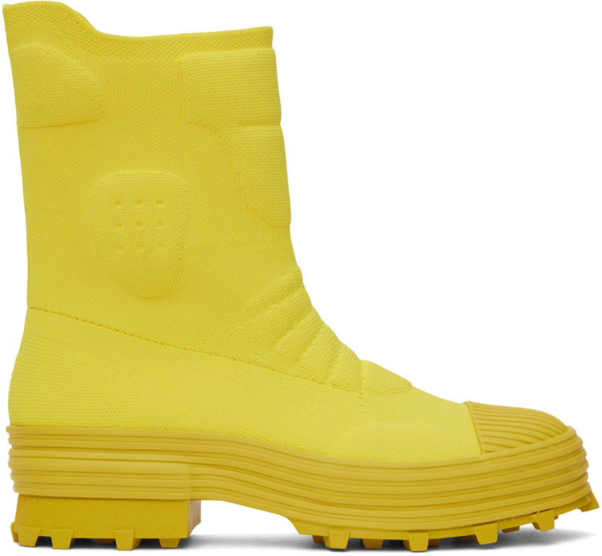 CAMPERLAB Bottes Traktori Jaunes SSENSE France