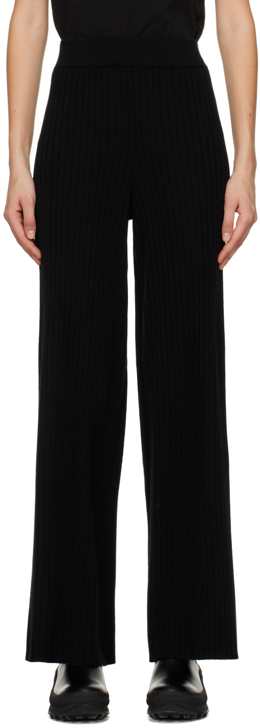 LISA YANG Black The Delia Lounge Pants SSENSE