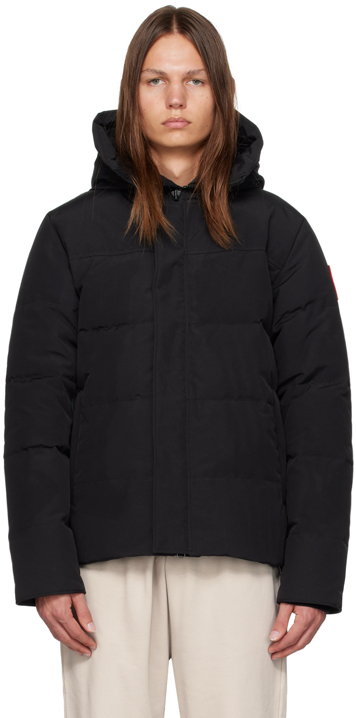 Canada Goose Blouson Macmillan Noir Rembourr En Duvet Ssense France