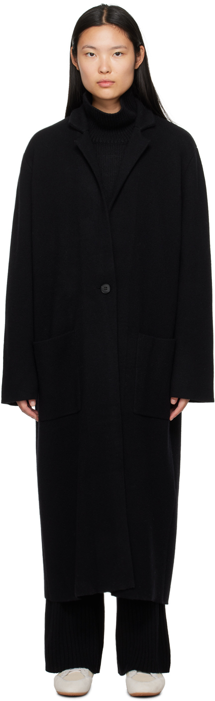 LISA YANG Black The Amie Coat SSENSE Canada