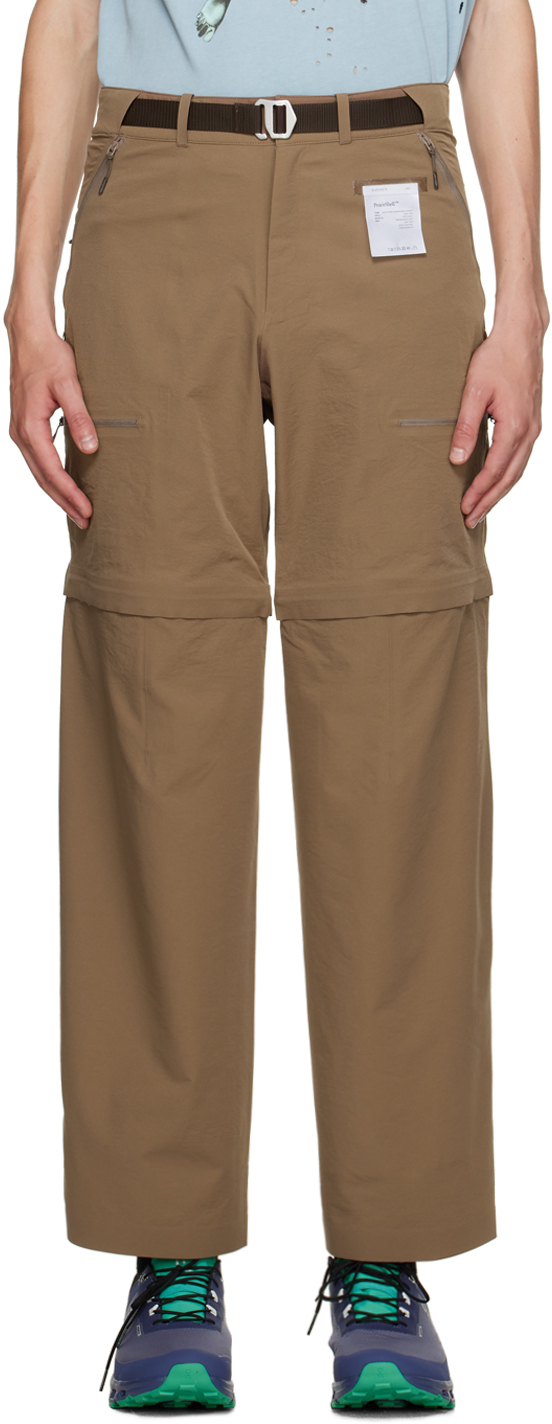 Satisfy Ssense Exclusive Brown Trousers Ssense