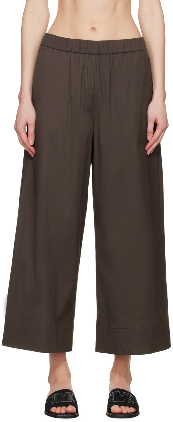 Max Mara Pantalon Esperia Brun Ssense France