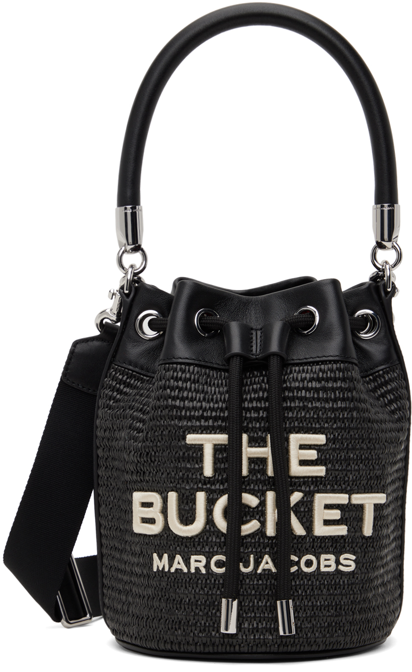 Black The Woven Bucket Bag By Marc Jacobs On Sale