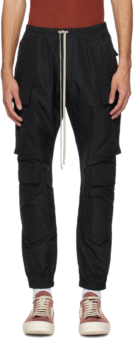 Pantalon Cargo Mastodon Noir Rick Owens En Solde