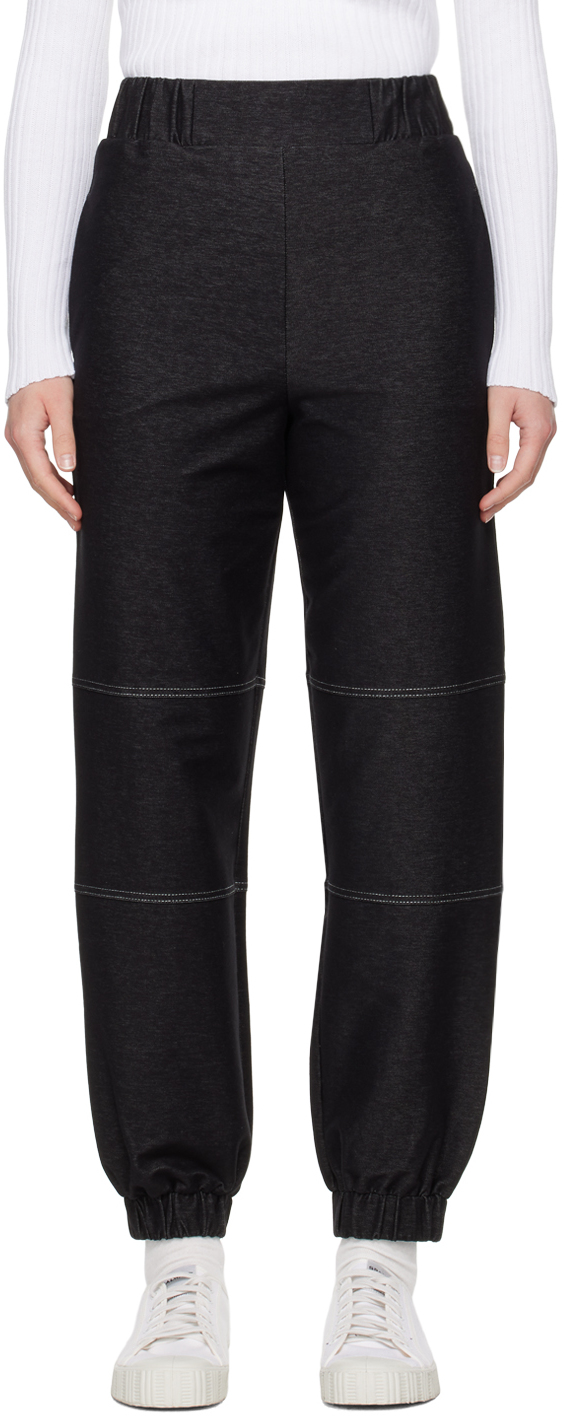 Max Mara Leisure Pantalon Badesse Noir Ssense France