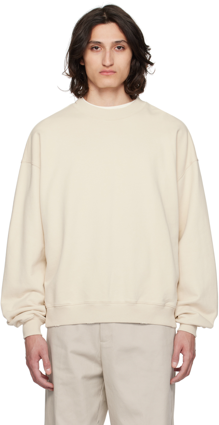 Pull Molletonn Vista Beige Axel Arigato En Solde