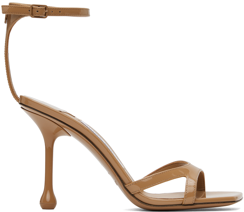 Pink Ixia 95 Heeled Sandals By Jimmy Choo On Sale