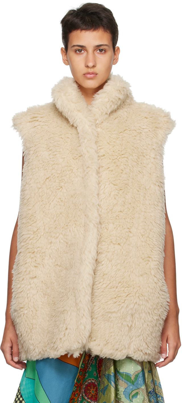 Gilet Rembourr Blanc Cass Conner Ives En Solde