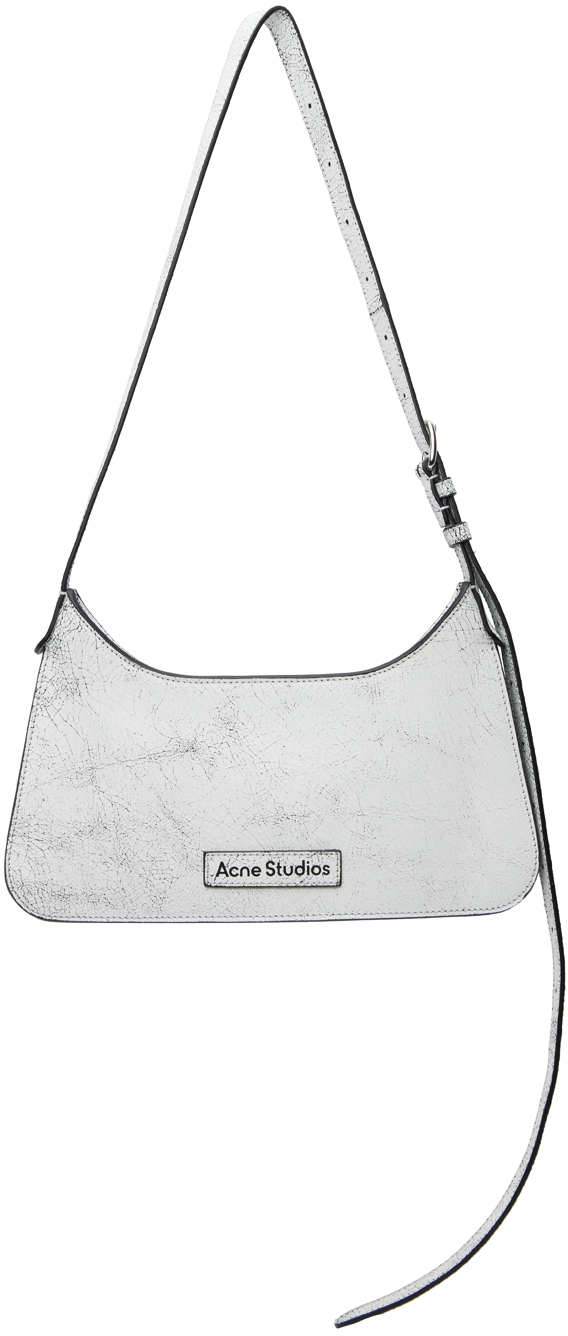 Acne Studios White Platt Mini Shoulder Bag SSENSE