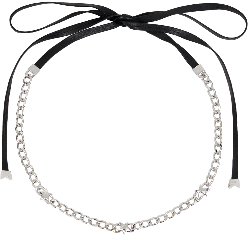 Numbering Silver 5773 Necklace SSENSE