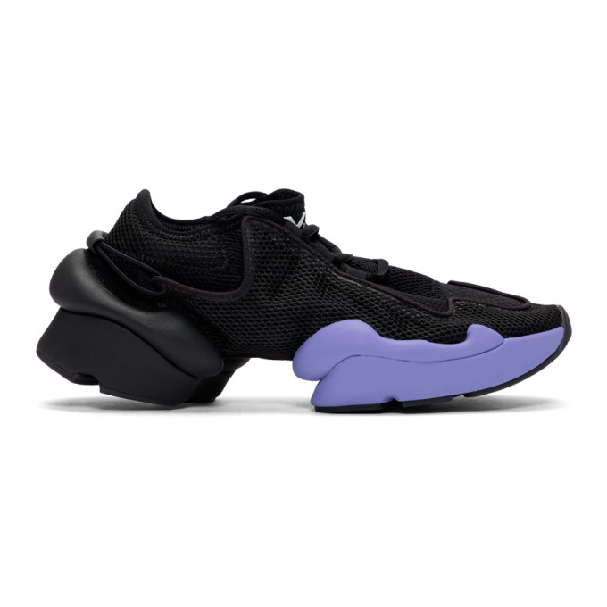 Y-3 Black and Purple Ren Sneakers | eBay