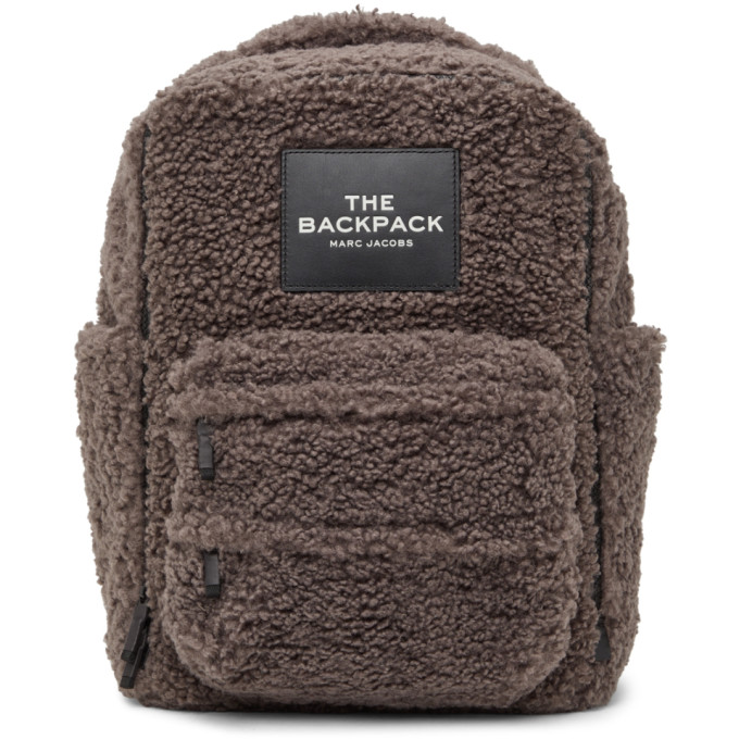 Marc Jacobs Grey Teddy The Backpack Backpack