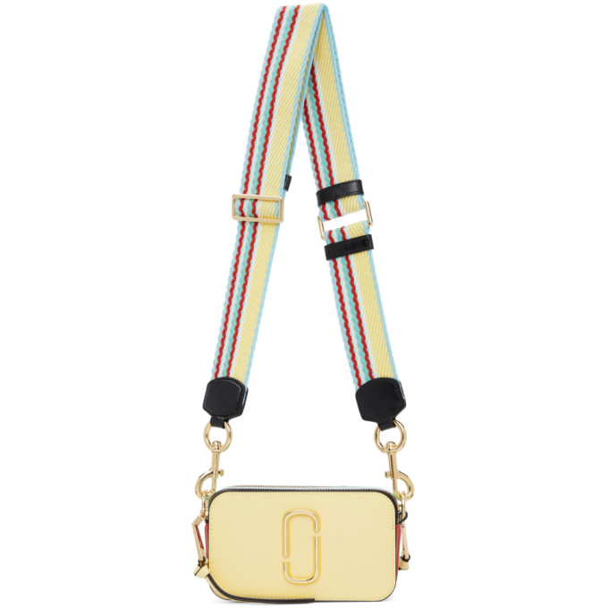 Marc Jacobs Yellow & Blue The Snapshot Bag