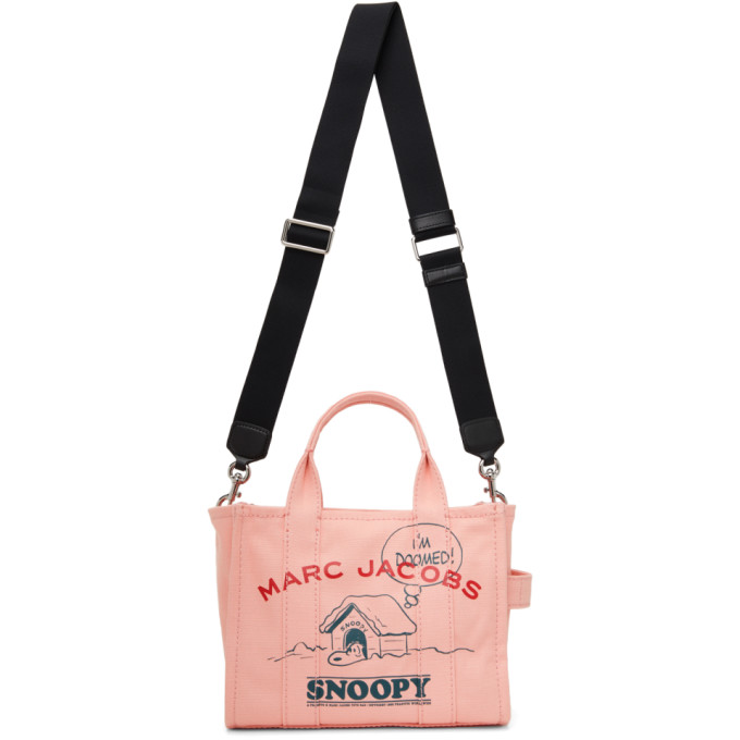 Marc Jacobs Pink Peanuts Edition Mini The Snoopy Tote