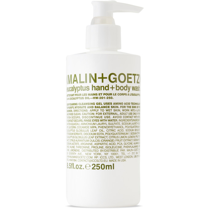 MALIN+GOETZ Eucalyptus Hand & Body Wash, 250 mL