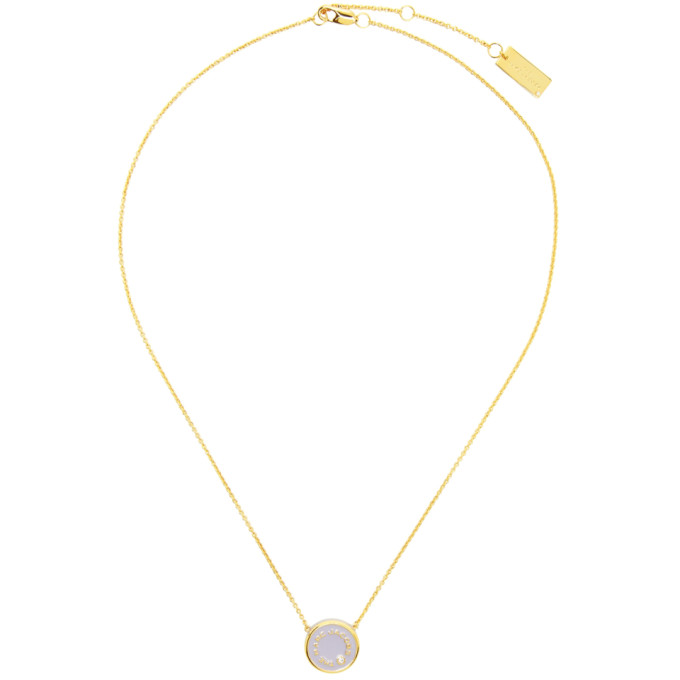 Marc Jacobs Gold The Medallion Necklace