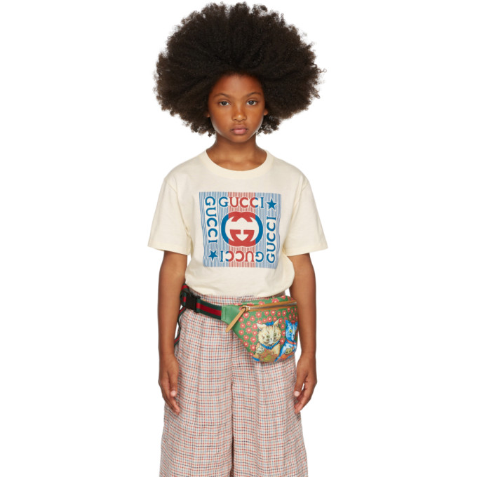 Gucci Kids Off-White Logo T-Shirt
