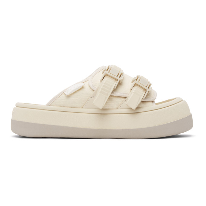 Eytys SSENSE Exclusive Off-White Capri Sandals