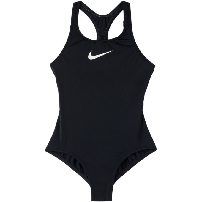 Nike Kids Black Essential One-Piece Swimsuit
