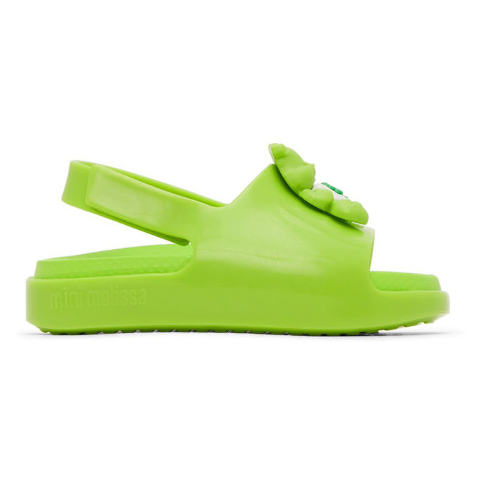 Mini Melissa Baby Green Care Bears Edition Cloud Flats