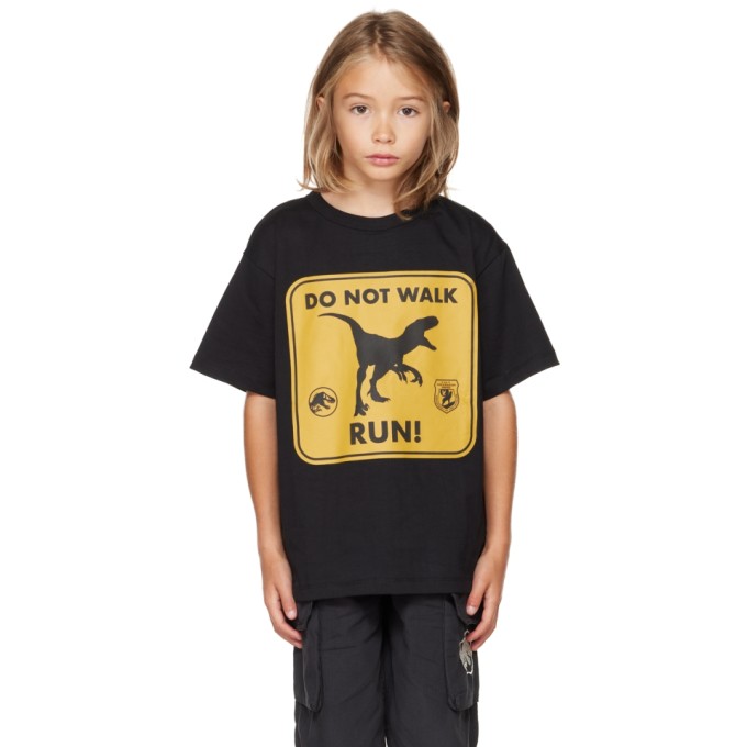 Molo Kids Black Jurassic World Edition Riley T-Shirt