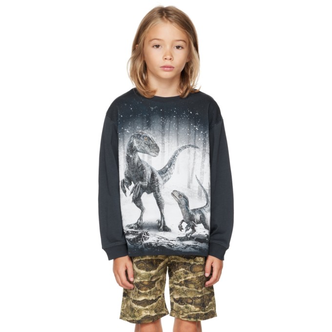 Molo Kids Navy Jurassic World Edition Rube T-Shirt