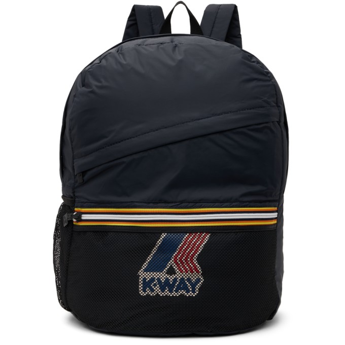 K-Way Kids Blue Packable Backpack