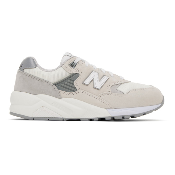 Comme des Garcons Homme Beige & Gray New Balance Edition 580 Sneakers