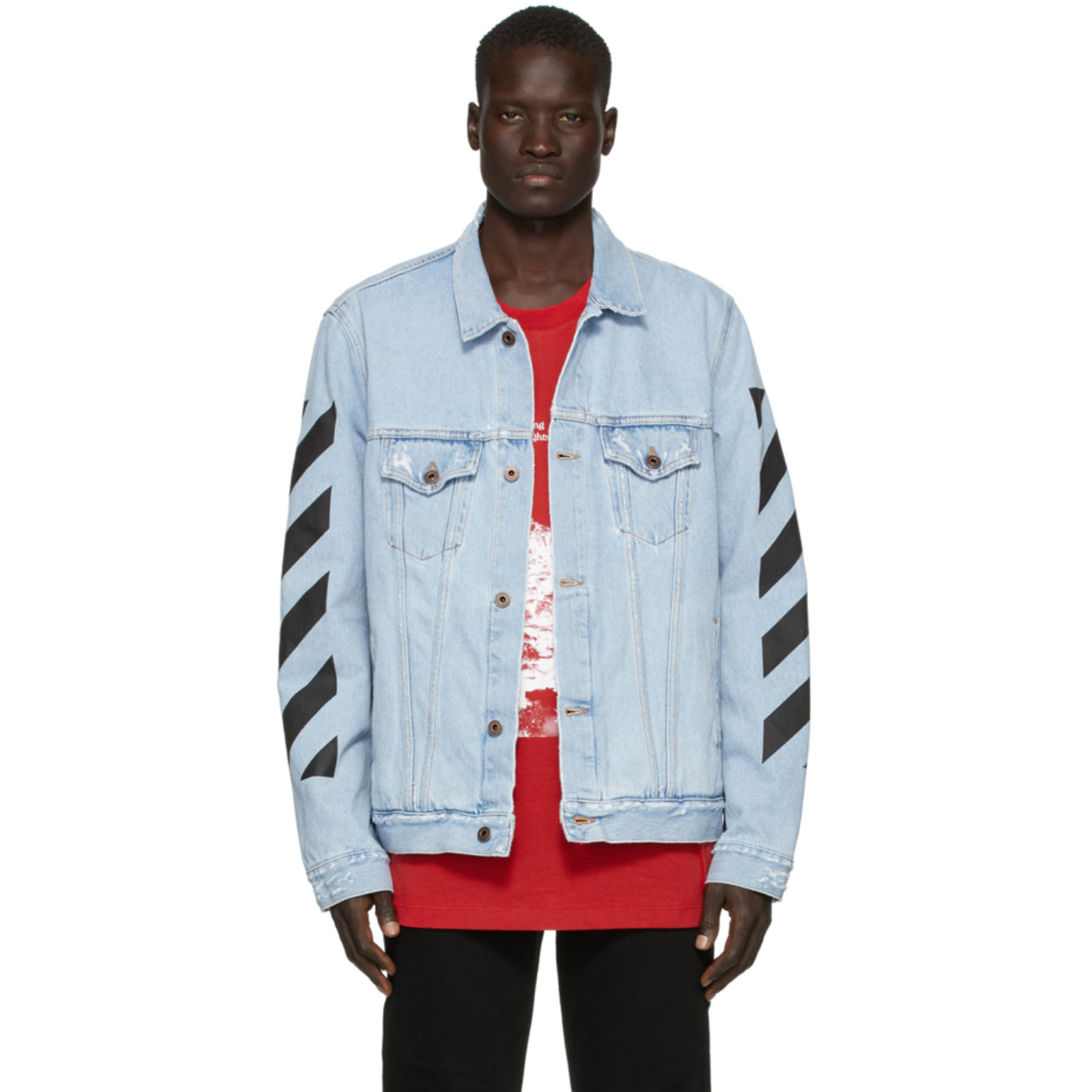 SSENSE 限定 ブルー デニム Temperature ジャケット