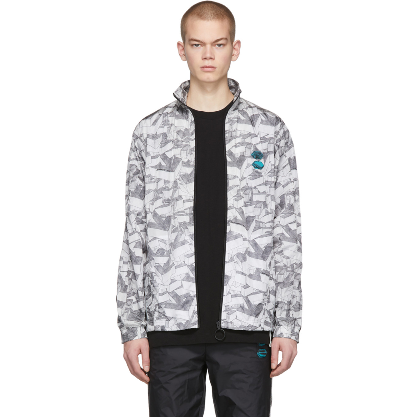 グレー Pencil アロー Tracktop ジャケット