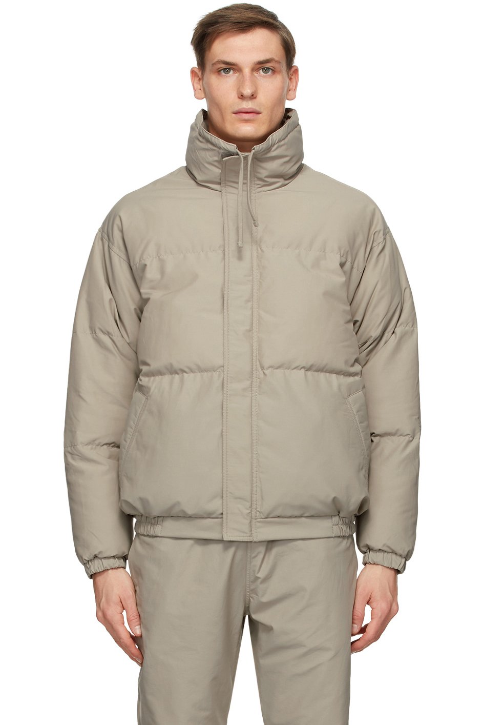 Fear of God ESSENTIALS - Grey Puffer Jacket