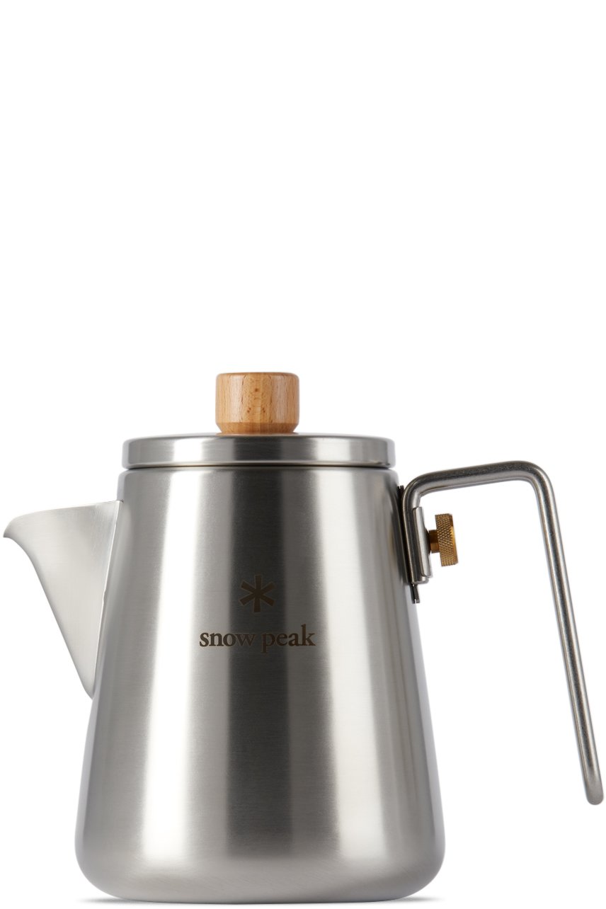Snow Peak - 银色 Field Barista 水壶 1L