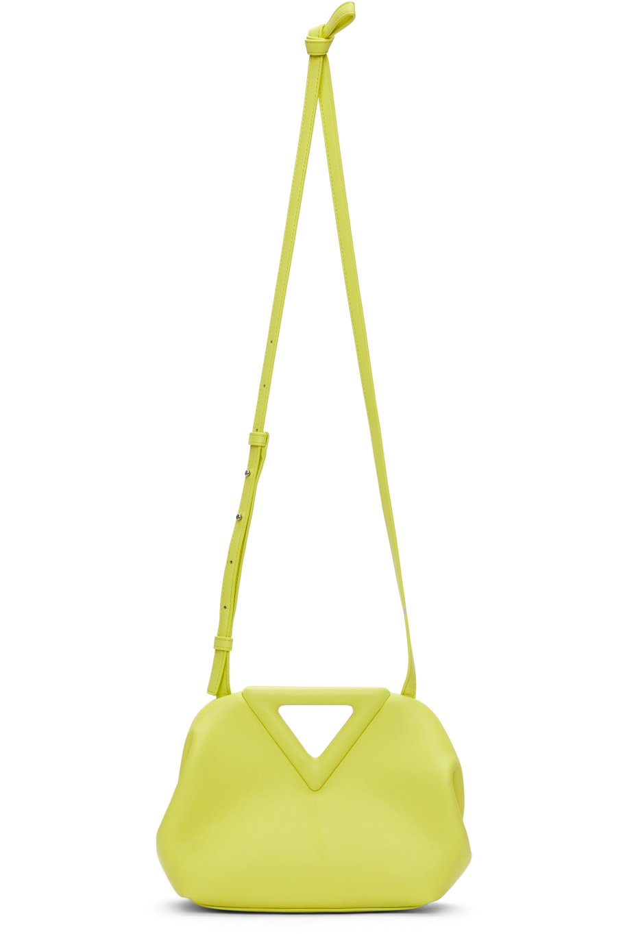 Bottega Veneta - Sac jaune Small V Clasp